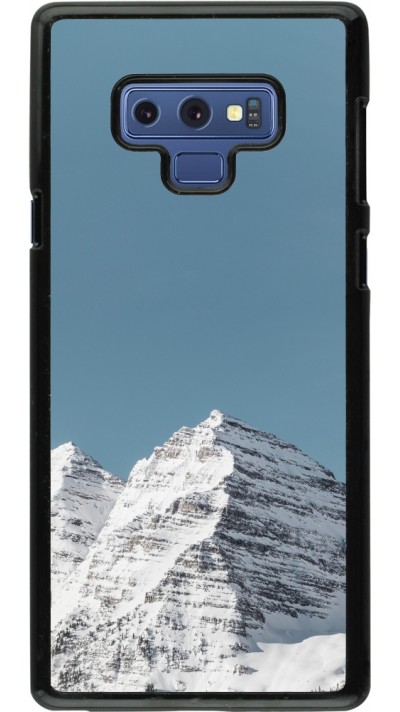 Coque Samsung Galaxy Note9 - Winter 22 blue sky mountain