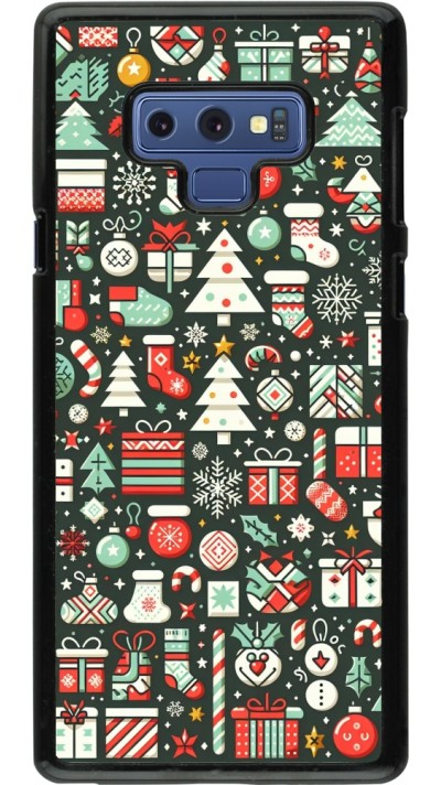 Coque Samsung Galaxy Note9 - Noël 2023 Flat Pattern