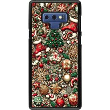 Samsung Galaxy Note9 Case Hülle - Weihnachten 2023 Mikromuster