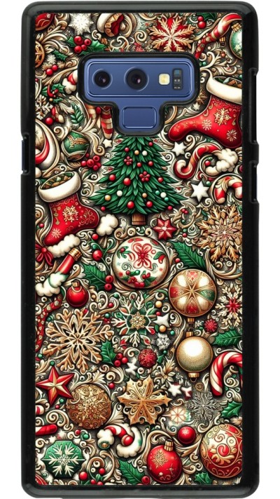 Samsung Galaxy Note9 Case Hülle - Weihnachten 2023 Mikromuster