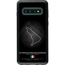 Samsung Galaxy S10 Case Hülle - Hybrid Armor schwarz F1 Track 2025 Mexico