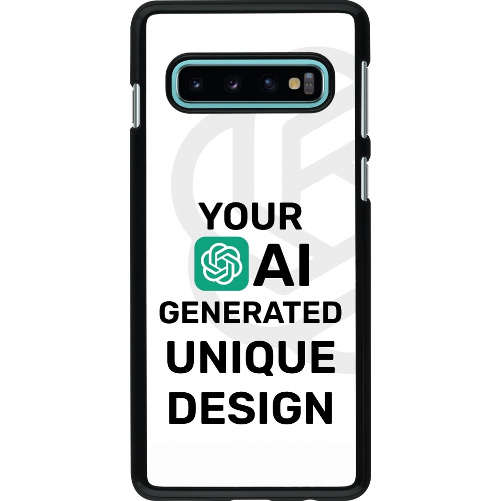 Samsung Galaxy S10 Case Hülle - 100% einzigartig erstellt dank Deiner Kreativität und künstlicher Intelligenz (KI)