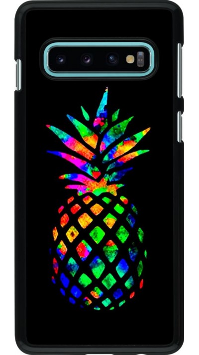 Hülle Samsung Galaxy S10 - Ananas Multi-colors