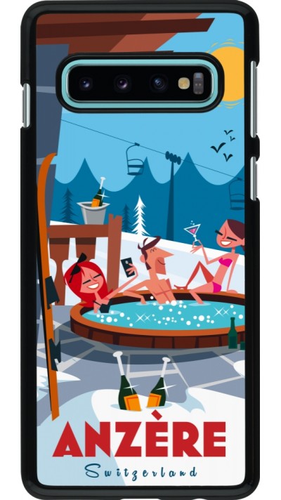Coque Samsung Galaxy S10 - Anzère Mountain Jacuzzi