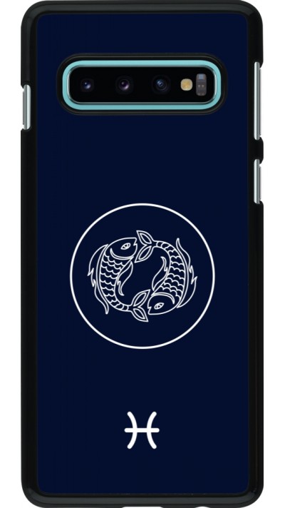 Coque Samsung Galaxy S10 - Astrologie Poissons