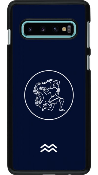 Coque Samsung Galaxy S10 - Astrologie Verseau