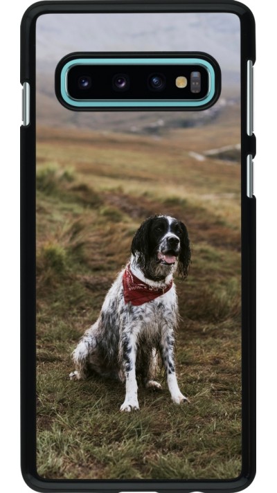 Coque Samsung Galaxy S10 - Autumn 22 happy wet dog
