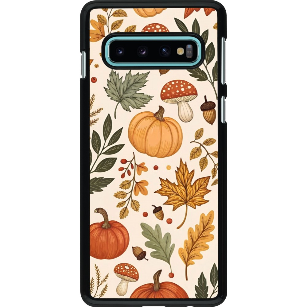 Samsung Galaxy S10 Case Hülle - Autumn 25 Autumn pattern
