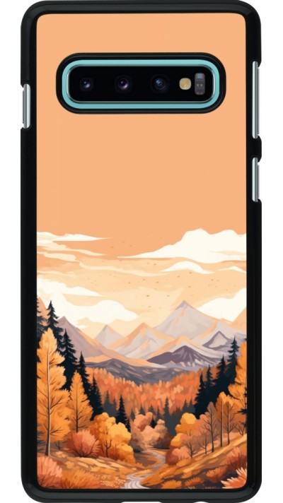 Samsung Galaxy S10 Case Hülle - Autumn 25 Mountains