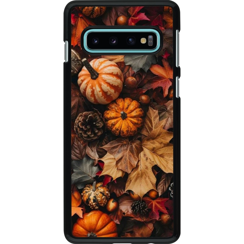 Samsung Galaxy S10 Case Hülle - Autumn 25 Pumpkin