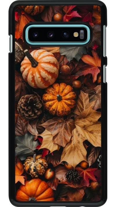 Samsung Galaxy S10 Case Hülle - Autumn 25 Pumpkin
