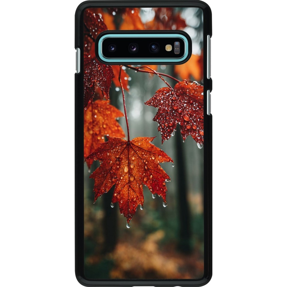 Samsung Galaxy S10 Case Hülle - Autumn 25 Rain