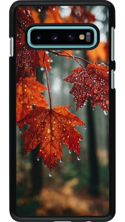 Samsung Galaxy S10 Case Hülle - Autumn 25 Rain