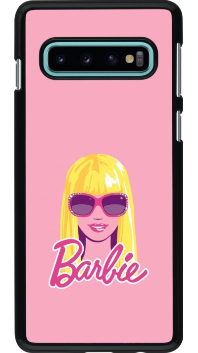 Samsung Galaxy S10 Case Hülle - Barbie Head