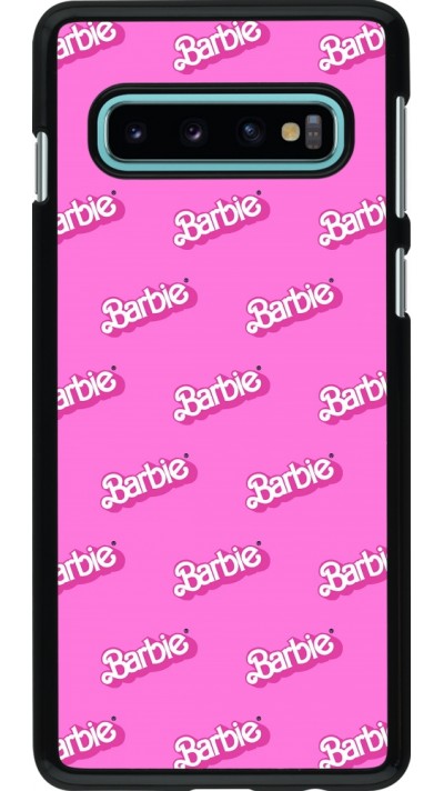 Samsung Galaxy S10 Case Hülle - Barbie Pattern