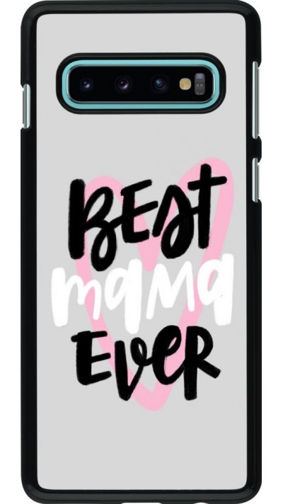 Coque Samsung Galaxy S10 - Best Mom Ever 1