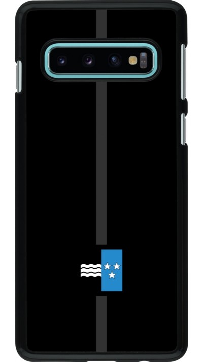 Coque Samsung Galaxy S10 - Canton AG noir