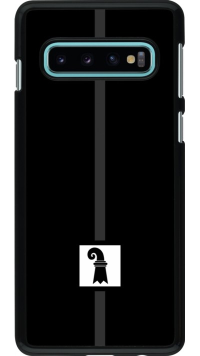 Samsung Galaxy S10 Case Hülle - Kanton BS schwarz