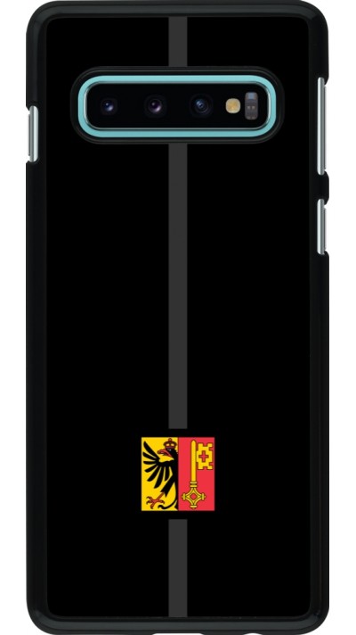 Samsung Galaxy S10 Case Hülle - Kanton GE schwarz