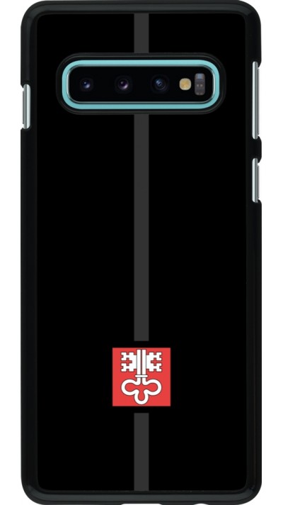 Samsung Galaxy S10 Case Hülle - Kanton NW schwarz