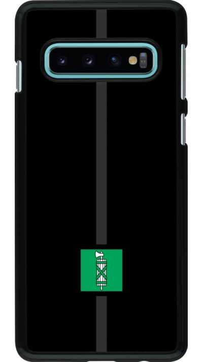 Samsung Galaxy S10 Case Hülle - Kanton SG schwarz