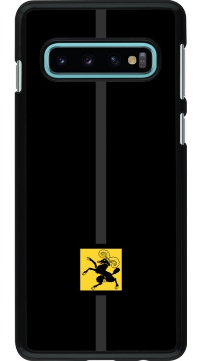 Samsung Galaxy S10 Case Hülle - Kanton SH schwarz
