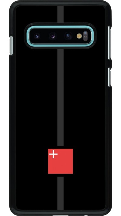 Samsung Galaxy S10 Case Hülle - Kanton SZ schwarz