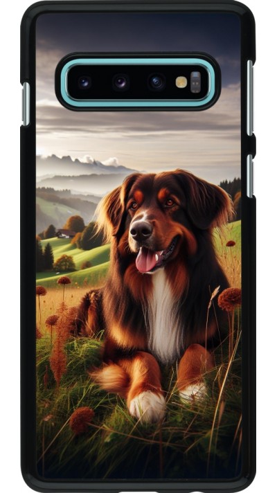 Samsung Galaxy S10 Case Hülle - Hund Land Schweiz