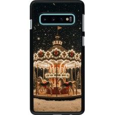 Coque Samsung Galaxy S10 - Christmas 25 Carousel