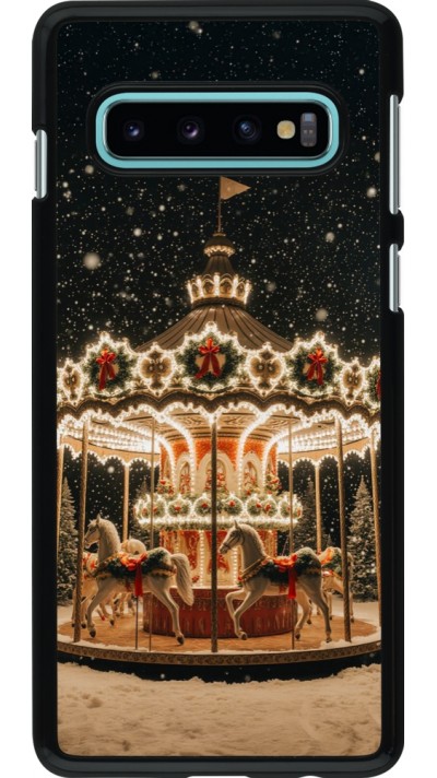 Coque Samsung Galaxy S10 - Christmas 25 Carousel