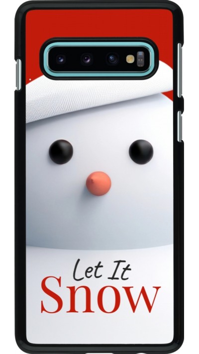 Coque Samsung Galaxy S10 - Christmas 25 Xmas Snowman