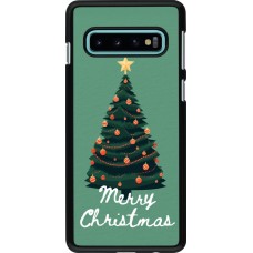 Samsung Galaxy S10 Case Hülle - Christmas 25 Xmas Tree