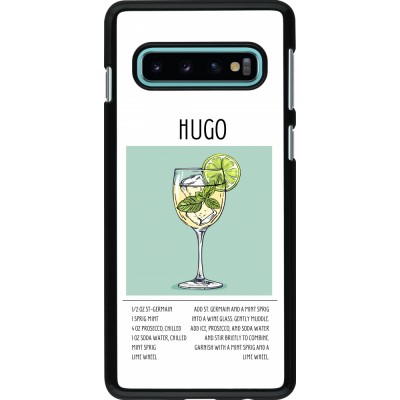 Coque Samsung Galaxy S10 - Cocktail recette Hugo