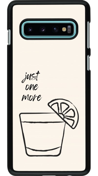 Samsung Galaxy S10 Case Hülle - Cocktail Just one more