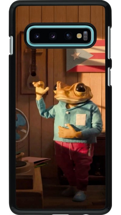 Coque Samsung Galaxy S10 - Dancing frog DTMF