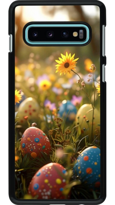 Coque Samsung Galaxy S10 - Easter 2026 Decorated eggs