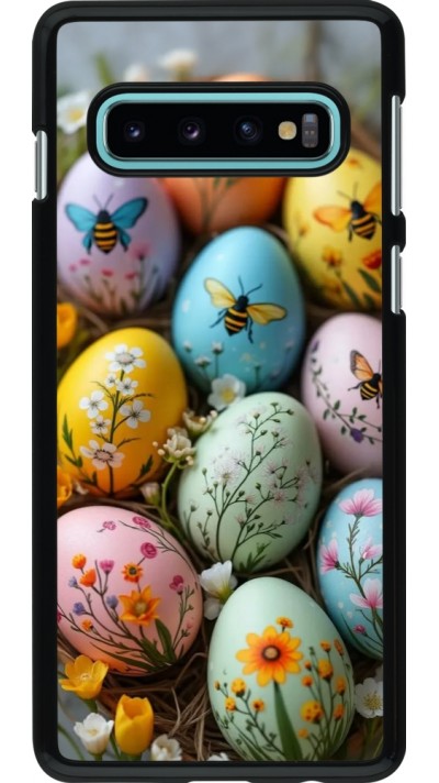 Coque Samsung Galaxy S10 - Easter 2026 Eggs with bees