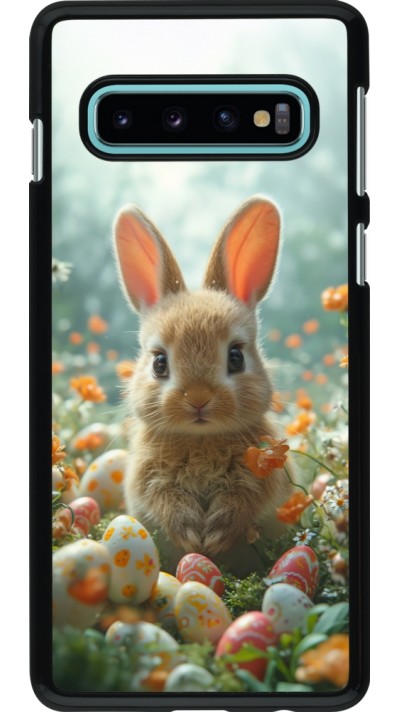 Coque Samsung Galaxy S10 - Easter 2026 Rabbit in the garden