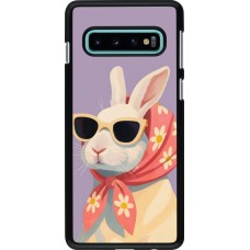 Coque Samsung Galaxy S10 - Easter 2026 Rabbit with scarf