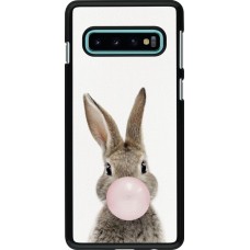 Samsung Galaxy S10 Case Hülle - Easter 2023 bubble gum bunny