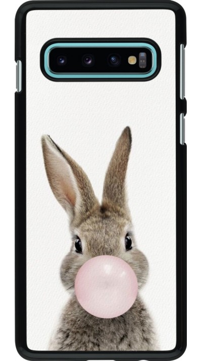 Samsung Galaxy S10 Case Hülle - Easter 2023 bubble gum bunny