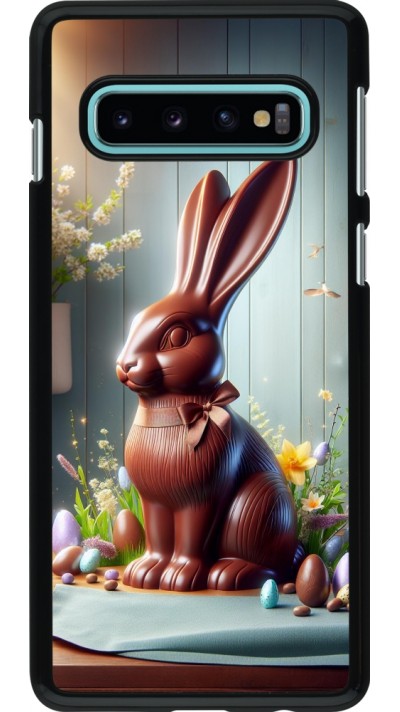 Coque Samsung Galaxy S10 - Easter 24 Chocolate Bunny