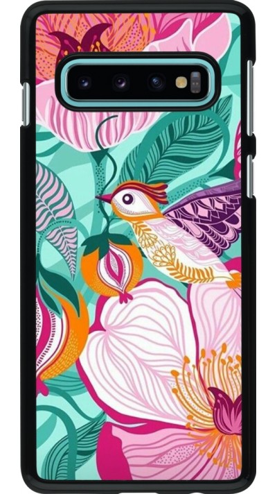 Coque Samsung Galaxy S10 - Easter 2024 elegant bird