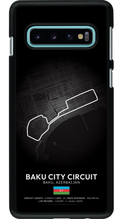 Coque Samsung Galaxy S10 - F1 Track 2025 Azerbaijan