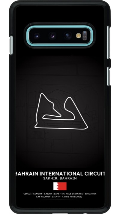 Coque Samsung Galaxy S10 - F1 Track 2025 Bahrain