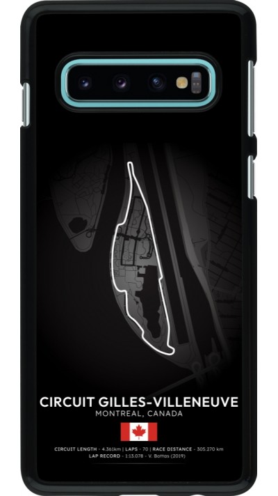 Coque Samsung Galaxy S10 - F1 Track 2025 Canada