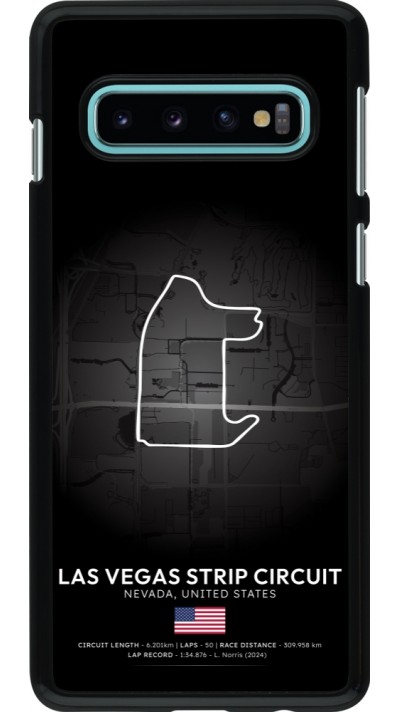 Coque Samsung Galaxy S10 - F1 Track 2025 Las Vegas