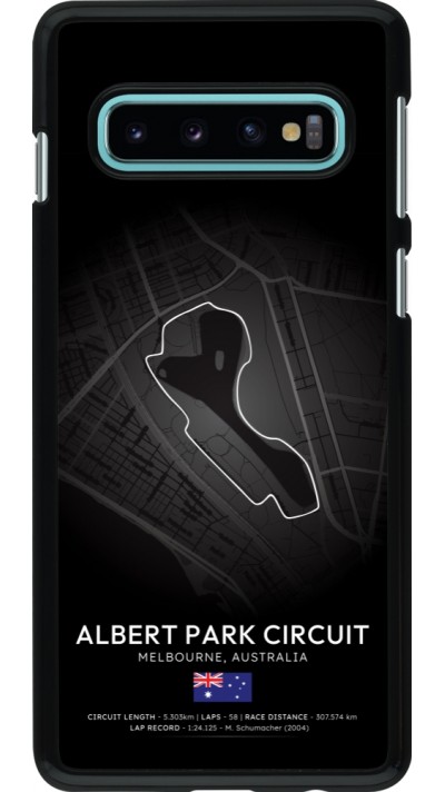 Coque Samsung Galaxy S10 - F1 Track 2025 Melbourne