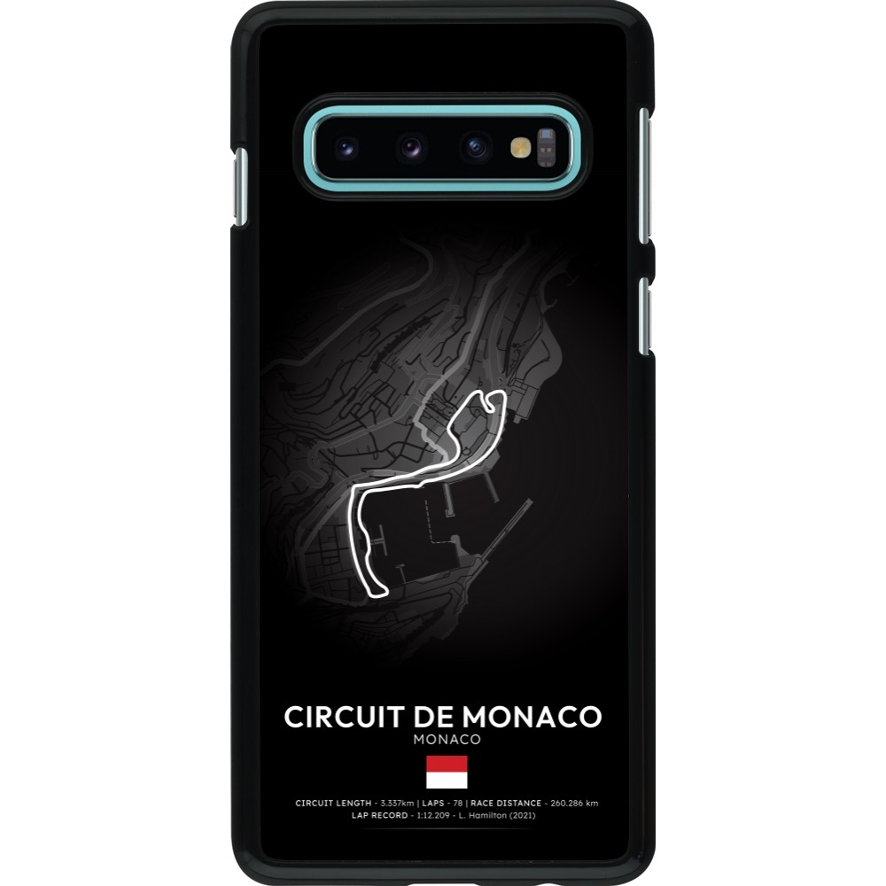 Coque Samsung Galaxy S10 - F1 Track 2025 Monaco