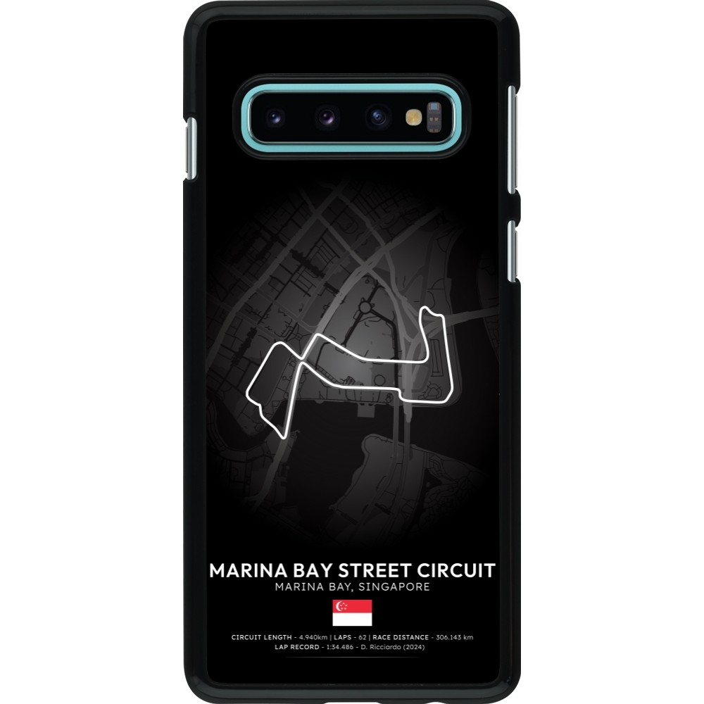 Coque Samsung Galaxy S10 - F1 Track 2025 Singapore